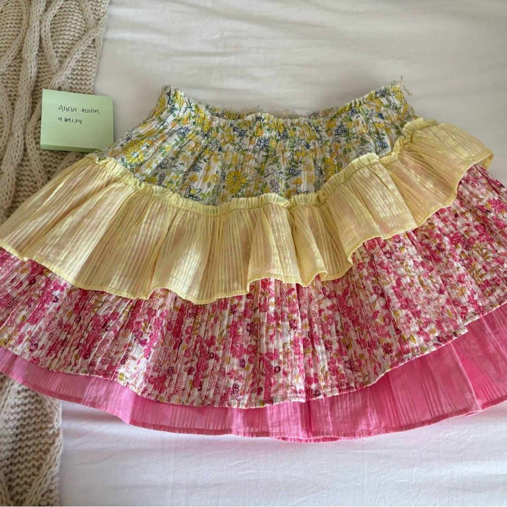 XS LoveShackFancy Skirt